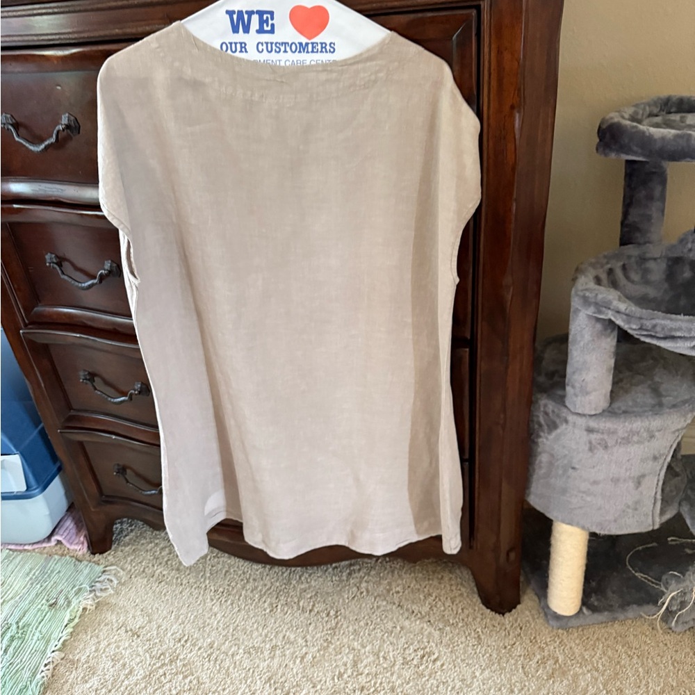 bryn Walker Beige Women's Blouse
